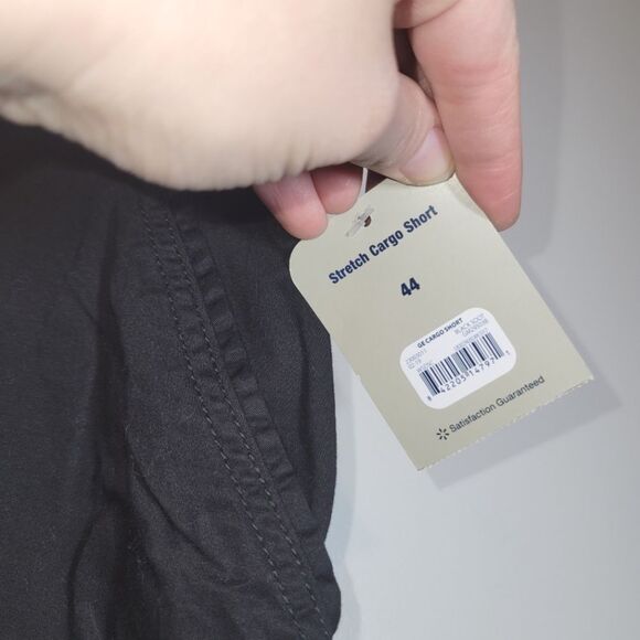 New George Men's Black Stretch Cargo Shorts 44 - Picture 3 of 9